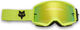 Fox Head Main Mirror Goggle - fluorescent yellow/green spark