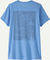 Patagonia T-Shirt pour Dames Capilene Cool Daily Graphic - strataspire-abundant blue x-dye/XS