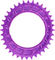 Garbaruk Thread Mount chainring for SRAM XX/XX SL PM 3 mm Oval - violet/36 /36