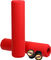 ESI Extra Chunky Silicone Handlebar Grips - red | 130 mm