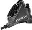 Shimano GRX Scheibenbremse BR-RX810 + Di2 ST-RX815 - schwarz-grau/Hinterrad