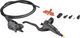 Shimano Frein à Disque CUES BR-U8020 avec Plaquettes en Métal J-Kit - noir/Roue arrière/Droit (spécifique au côté)