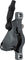 SRAM Freno de disco hidráulico Force - black-grey/Rueda delantera/Izquierdo (específico de lado)