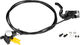 Magura MT4 eSTOP Carbotecture Disc Brake - polished black anodized/Set/Flip-Flop (non-side-specific)