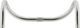 NITTO Manillar B125 Stahl 25.4 - plata/40 cm