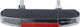 busch+müller Lampe Arrière à LED Dart E Brex Feu de Freinage pour E-Bike (StVZO) - noir-rouge