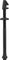 DT Swiss Tubelessventil Alu - schwarz/66-80 mm