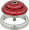 Chris King DropSet 2 IS42/28.6 - IS52/40 GripLock Headset - red/1 1/8" - 1,5" tapered/IS42/28,6 - IS52/40