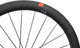 DT Swiss ARC 1100 DICUT 50 Carbon Disc Center Lock 28" Laufrad - schwarz | nur Vorderrad | 28" | 100 mm | nur Vorderrad