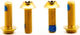 OAK Components Juego de tornillos para portabidones M5x15 Titanio - gold