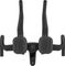 Black Inc Ensemble Potence-Guidon en Carbone Aero avec Prolongateurs - UD matte black/400 /90 mm