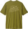 Patagonia Capilene Cool Daily Graphic Lands T-Shirt - wind runner-graze green x-dye/M