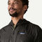 Patagonia Cortavientos para hombre Houdini - black-black | L