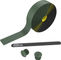 SQlab 714 Gravel Handlebar Tape - black-green | 30 mm