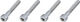 Burgtec Bolts for Direct-Mount Stem Spacers - silver/M6x35