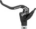 Magura Set de frenos de disco d+t MT4 eSTOP Carbotecture - polished black anodized/Set/Flip-Flop (no específico de lado)