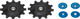 BBB RollerBoys derailleur pulleys for SRAM 11-speed - 1 pair - black | 12 teeth
