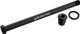 Burgtec Axe traversant arrière 180 mm x 12 mm, pas de filetage 1,00 mm - burgtec black/148 mm