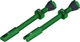 Peaty's Chris King Edition MK2 Tubeless Ventil 2er-Set - emerald/SV 60 mm