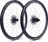 ERE Research Genus II CL45 Carbon Disc Center Lock 28" Laufradsatz - black-black/142 mm/100 mm/Shimano Road/Non Boost/Non Boost/28"