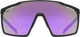 uvex Gafas deportivas mtn perform - black-purple mate/mirror purple