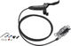 SRAM Level Bronze Stealth 4-Piston Disc Brake - blast dark polar anodized/Rear wheel/Flip-Flop (non-side-specific)