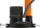 SKS Rennkompressor Floor Pump with E.V.A. Head - orange
