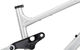 RAAW Mountain Bikes Jibb 29" Rahmenkit mit Essentials Kit - raw matt/135 mm/M/12 mm Steckachse