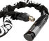 Kryptonite Kryptolok 912 Combo Integrated Chain Lock - black-silver