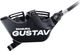 Magura Freno de disco Gustav Elite - negro-antracita | Ruada trasera o delantera | Flip-Flop (no específico de lado)