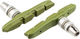 Kool Stop Bremsschuhe V-Brake T2 Thinline Keramik - olivgrün