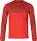 Endura Core Printed L/S Tee Jersey - flame red/M