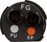 Campagnolo Interne EPS 12s V4-Schnittstelle - schwarz