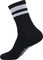 GripGrab Chaussettes Original Stripes Performance Crew - black/41 - 44
