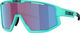 Bliz Fusion Nano Optics Nordic Light lunettes de sport - matte turquoise/rose-violet-blue