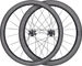 Black Inc 48|58 Disc Center Lock Carbon 28" Laufradsatz - black label/28"/Non Boost/Non Boost/100 mm/142 mm/Shimano Road/142 mm/100 mm/Shimano Road/100 mm