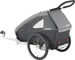 Croozer Kid Keeke 1 Kids Trailer 2-in-1 with Buggy Set - mountain grey/20"