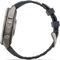 Garmin fēnix 9 Pro – inReach AMOLED Titan 47 mm Multisport-Smartwatch - graphit-schwarz
