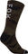 Fox Head Chaussettes Fox Camo Crew - green camouflage/43 - 47