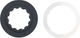 Shimano SM-RT70 Center Lock Brake Rotor for SLX w/ Internal Teeth - silver/180 mm