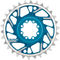 Burgtec plateau SRAM 8 trous thick-thin avec déport de 3 mm - deep blue | 30 | 30 