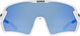 uvex sportstyle 231 2.0 Sportbrille - white mat/mirror blue
