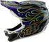 Troy Lee Designs Casque D4 Carbon MIPS - torched black-purple/55 - 56 cm