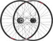 bc basic Juego de ruedas Mountain Alivio Disc 6 agujeros DT Swiss 466d 26" - negro | 26" Satz (RD 9x100 Dynamo + RT 10x135) Shimano