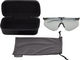 uvex pace perform V Sportbrille - black matt/litemirror silver