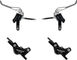 Trickstuff Piccola HD Titanium f+r Set Disc Brake - black-silver/left/right (side-specific)/Set