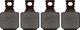 Magura Set Disque de Frein MDR-P et Plaquettes 6 trous 180 mm - 8.P/180 mm