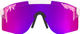Pit Viper Lunettes de Sport The Original Double Wide Polarized - la brights/polarized pink