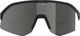 Alpina Sonic HR Q-Lite Sportbrille - midnight grey blue translucent matt | mirror silver