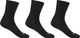 GripGrab Lightweight SL Summer Socks 3-Pack - black/41 - 44